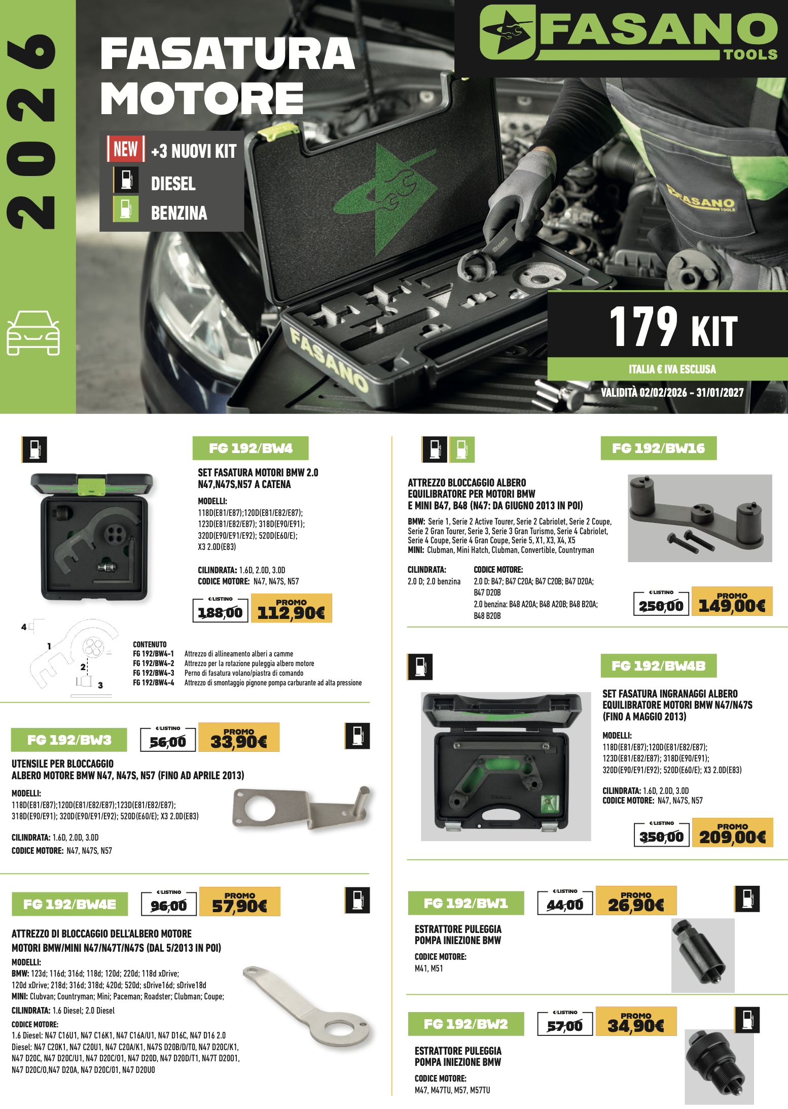 Immagine catalogo Fasano Fasatura Motore